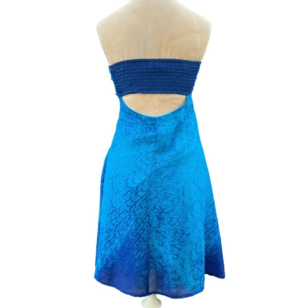 Vintage Y2K Free People Marie Seashell Strapless Dress Size Small - Picture 4 of 5